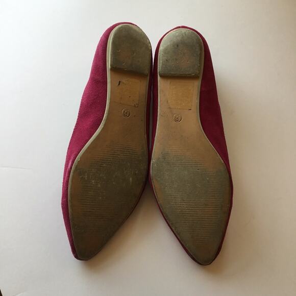 BDG Wine Suede Flat Shoes - Picture 2 of 5